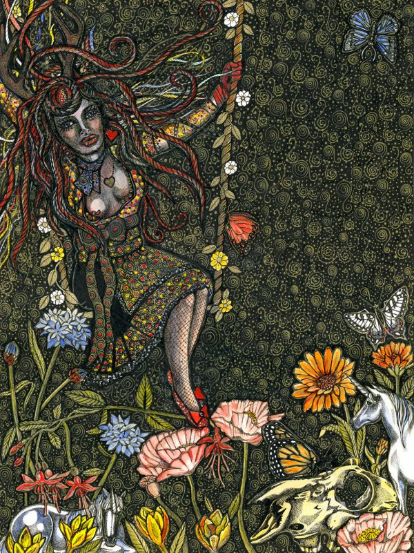 In the Springtime Titania Sheelagh Peace Illustrator